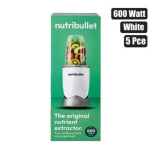 Nutribullet blender orgnl 600w 5pce whte